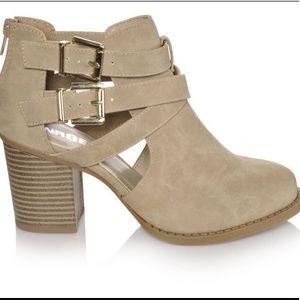 "Jacqueline" Buckle Booties